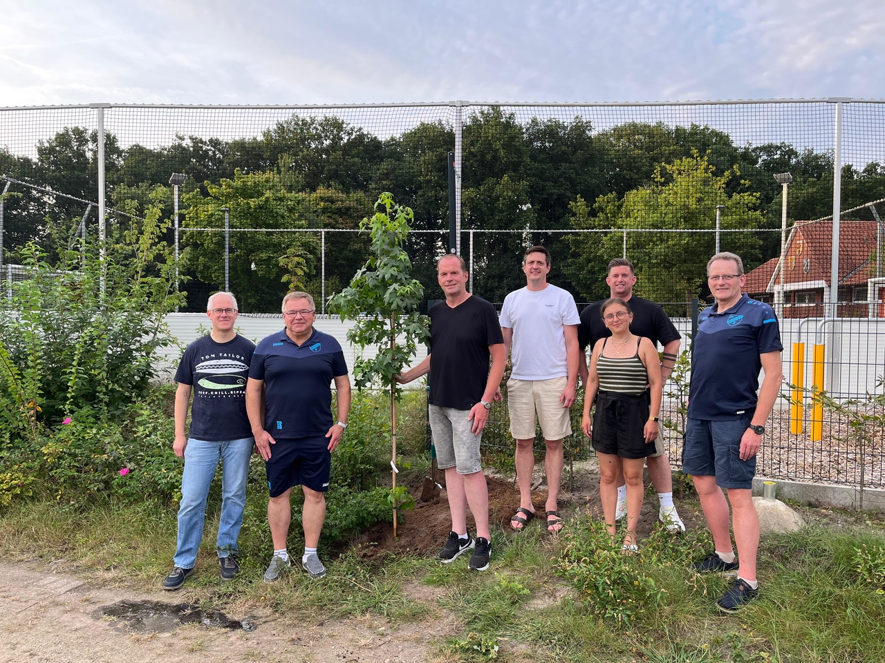 Baumpflanz-Challenge SV Bruktiera Dreierwalde